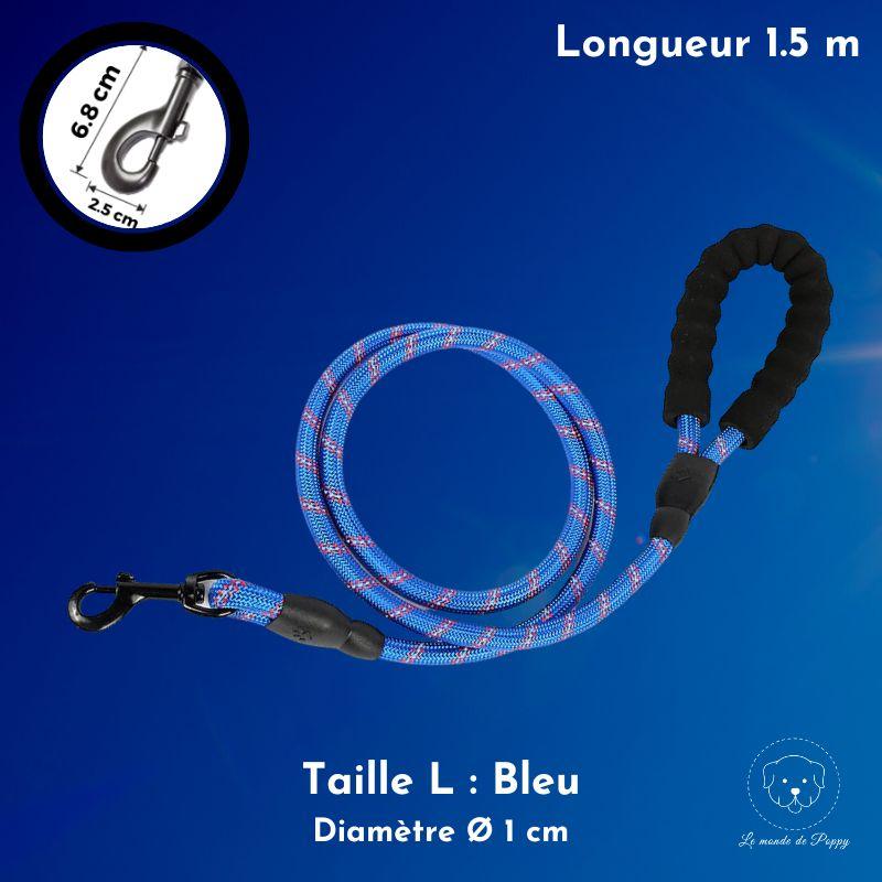 ClimbLeash : Laisse ultra résistante et réfléchissante - Premium - Le monde de Poppy