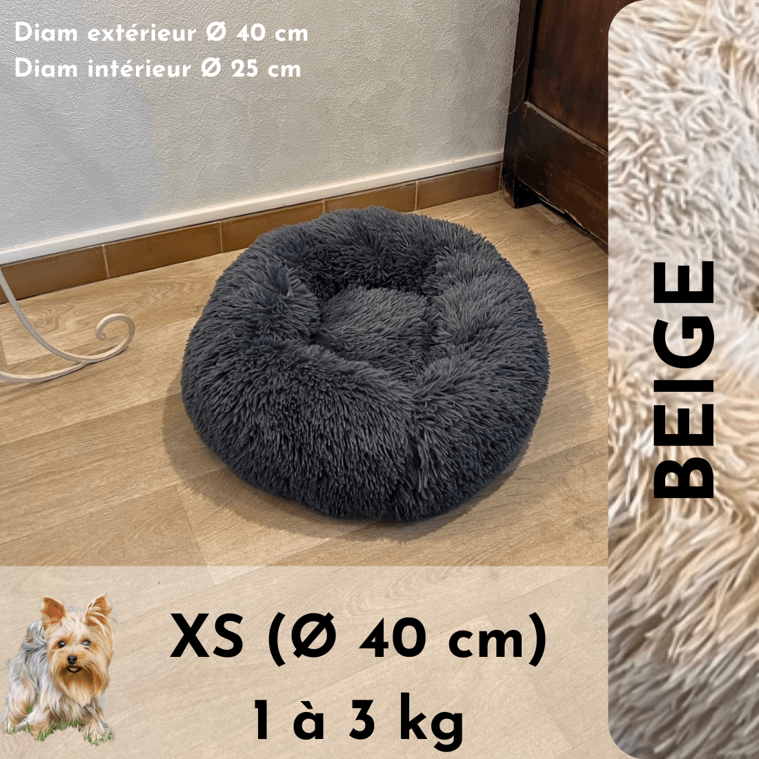 LE coussin anti stress chien déhoussable | HAPPYDOG™ - Le monde de Poppy