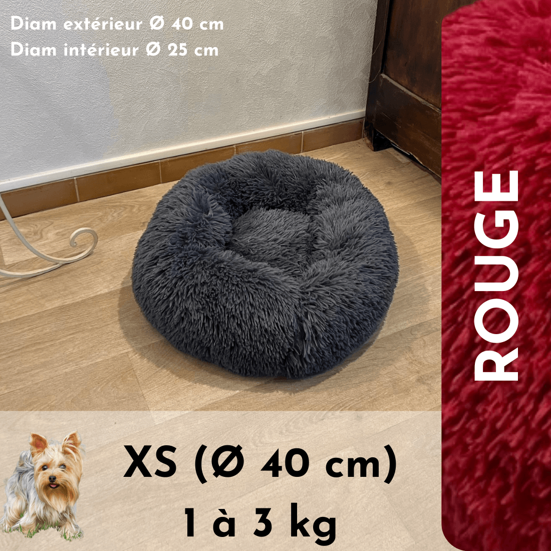 LE coussin anti stress chien déhoussable | HAPPYDOG™ - Le monde de Poppy