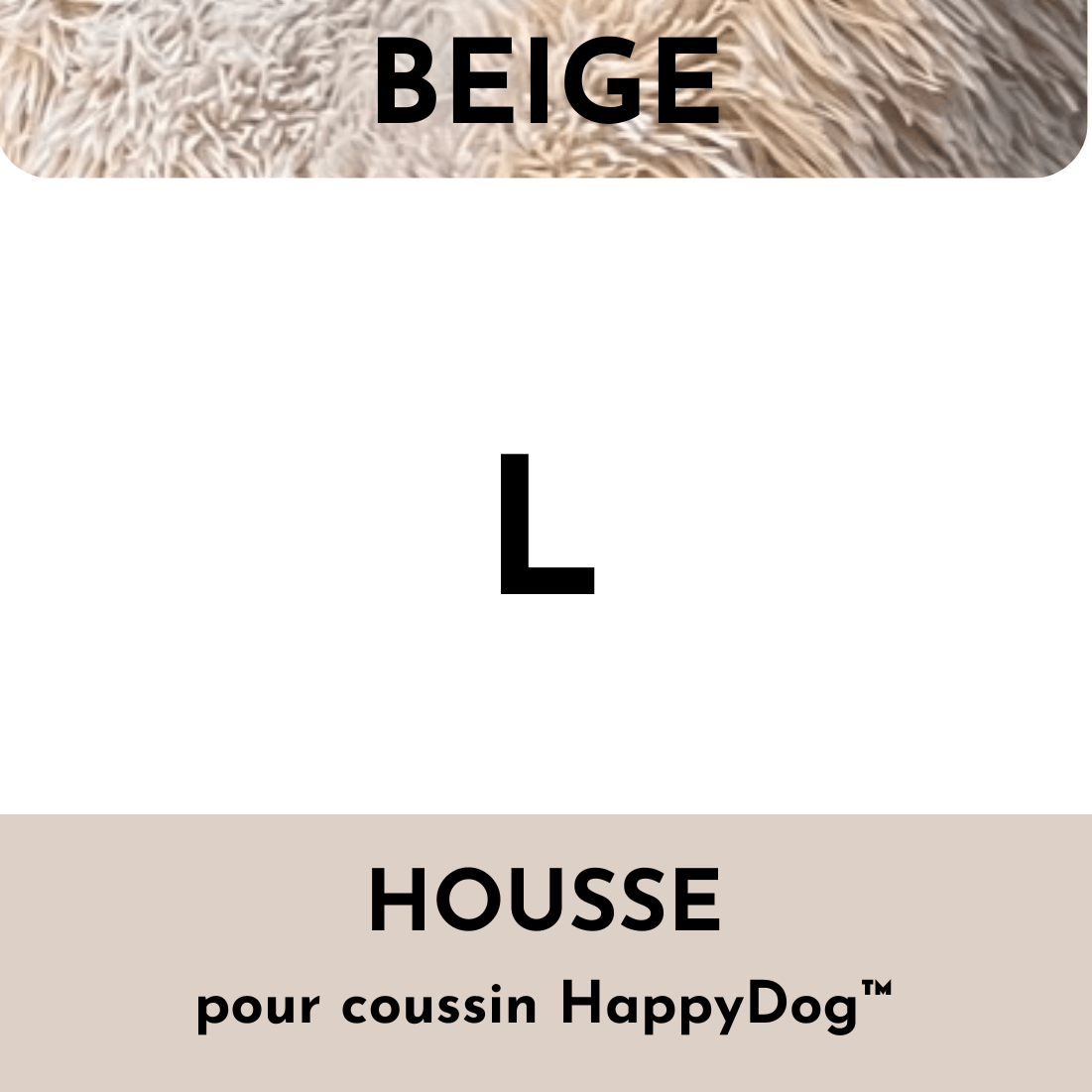 HOUSSE supplémentaire pour le coussin anti-stress HAPPYDOG™ - Le monde de Poppy