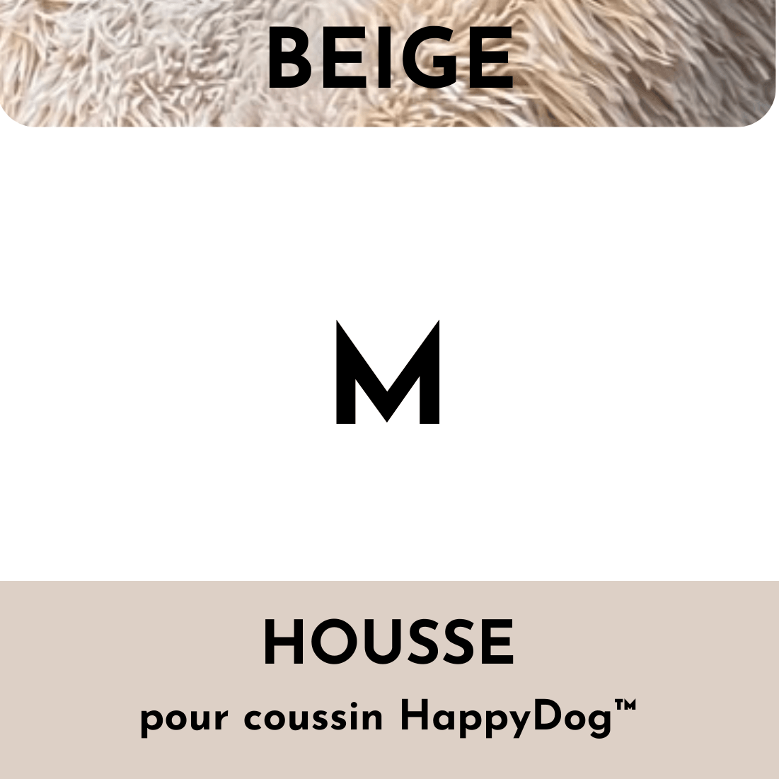 HOUSSE supplémentaire pour le coussin anti-stress HAPPYDOG™ - Le monde de Poppy