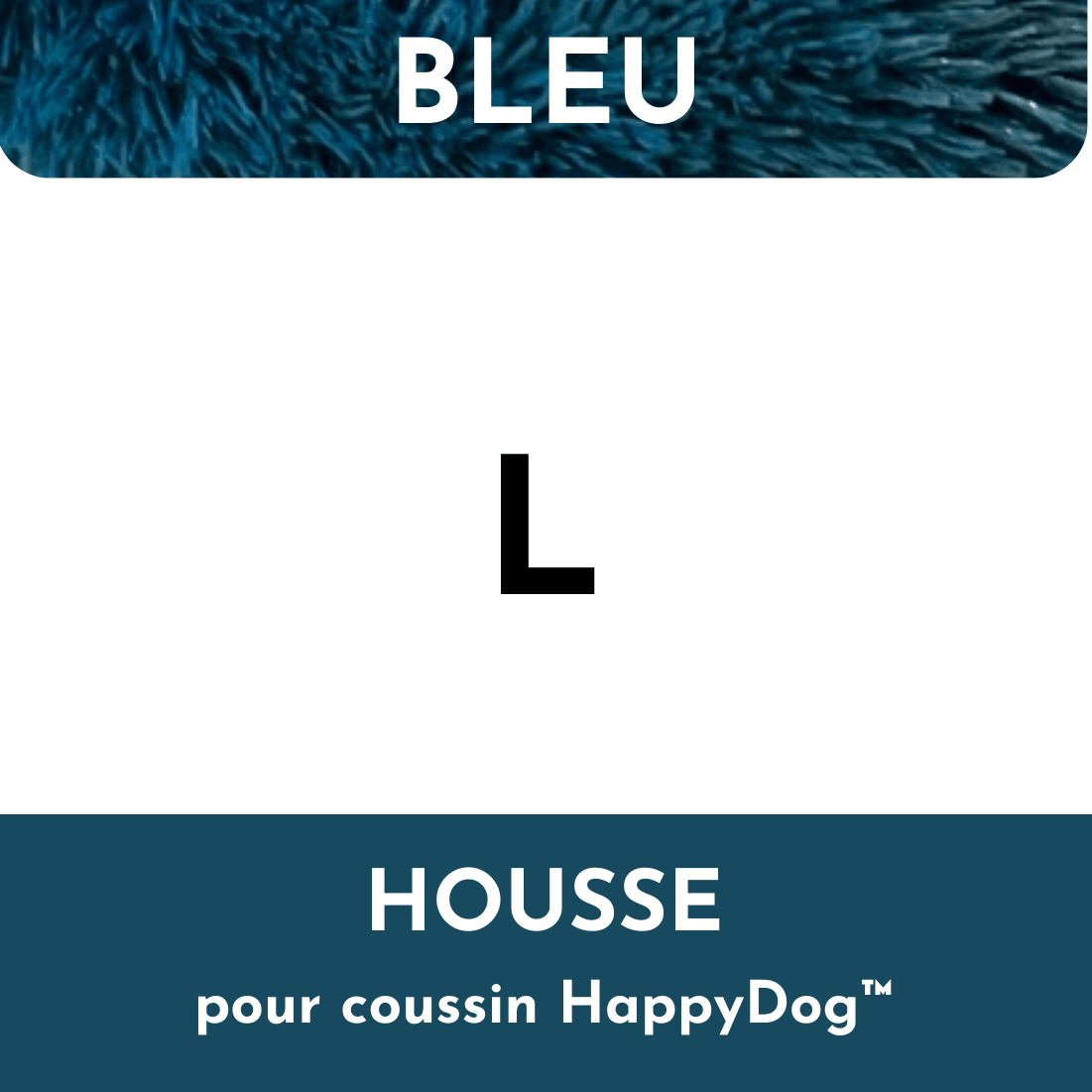 HOUSSE supplémentaire pour le coussin anti-stress HAPPYDOG™ - Le monde de Poppy