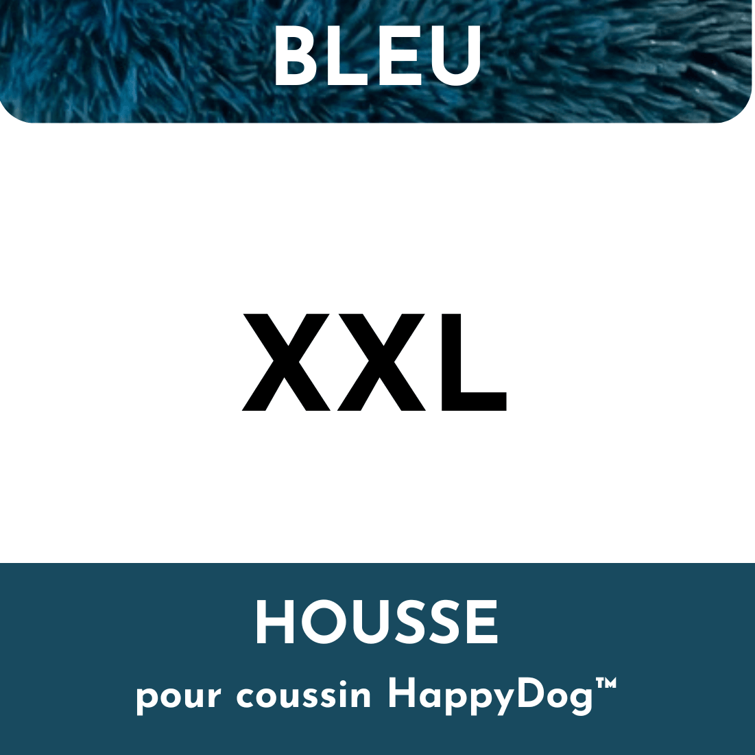 HOUSSE supplémentaire pour le coussin anti-stress HAPPYDOG™ - Le monde de Poppy