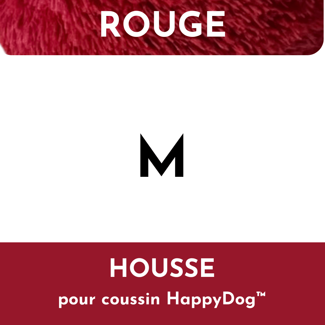 HOUSSE supplémentaire pour le coussin anti-stress HAPPYDOG™ - Le monde de Poppy