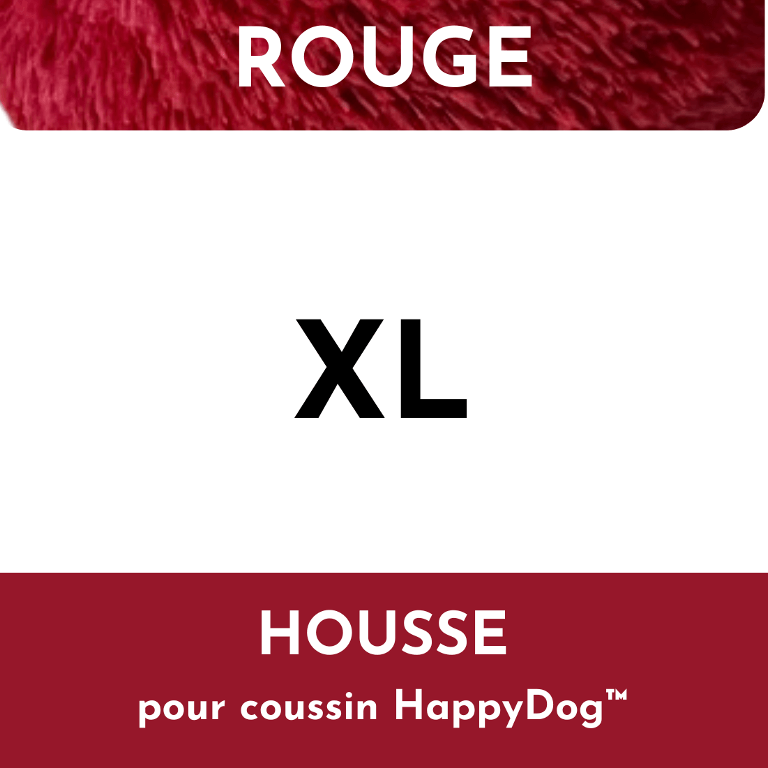 HOUSSE supplémentaire pour le coussin anti-stress HAPPYDOG™ - Le monde de Poppy