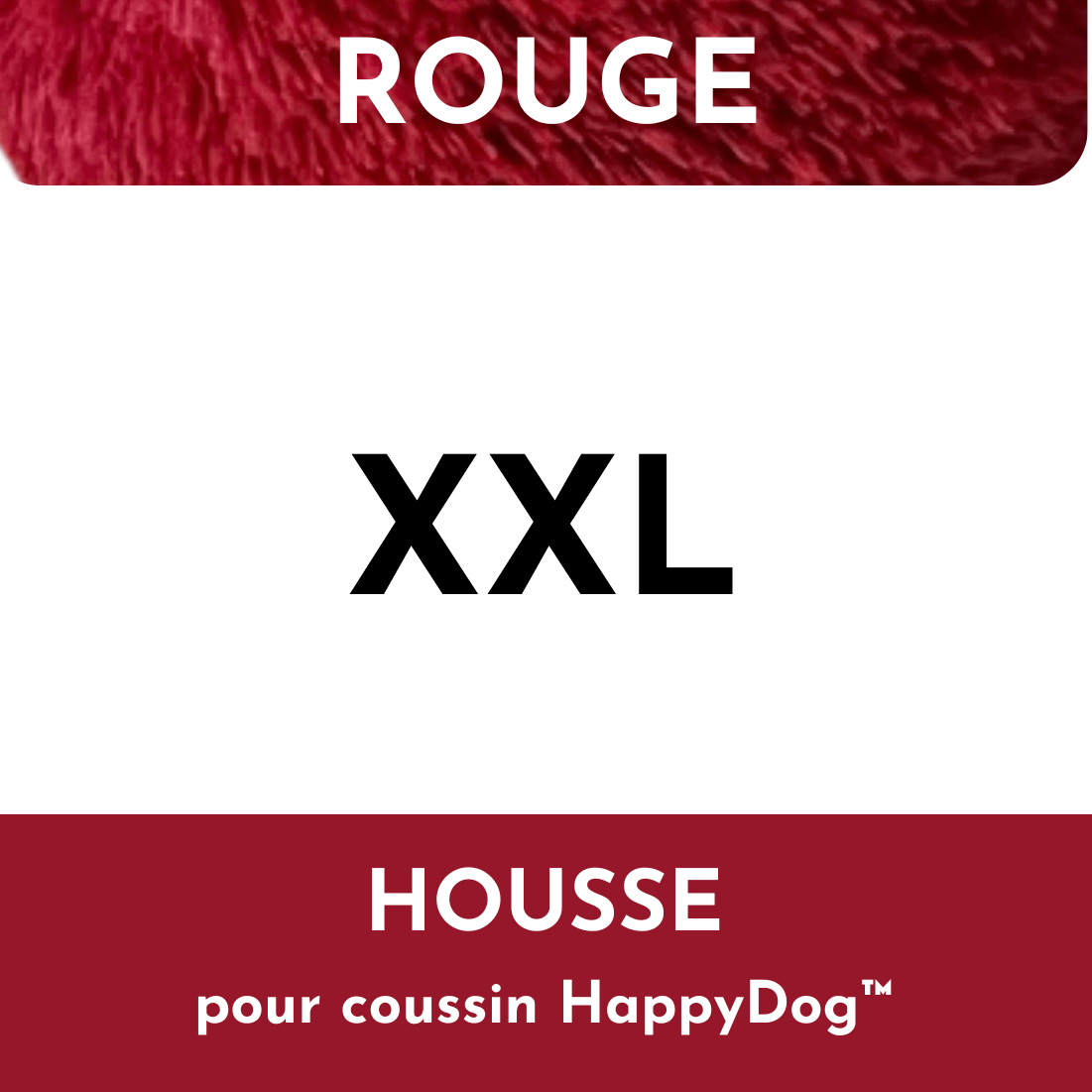 HOUSSE supplémentaire pour le coussin anti-stress HAPPYDOG™ - Le monde de Poppy