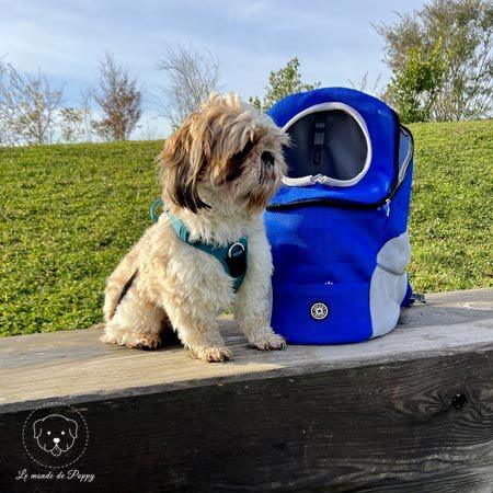 Sac à dos de Transport pour animaux de compagnie | Chien | BackpackDog™ - Le monde de Poppy