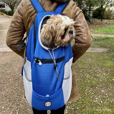 Sac à dos de Transport pour animaux de compagnie | Chien | BackpackDog™ - Le monde de Poppy