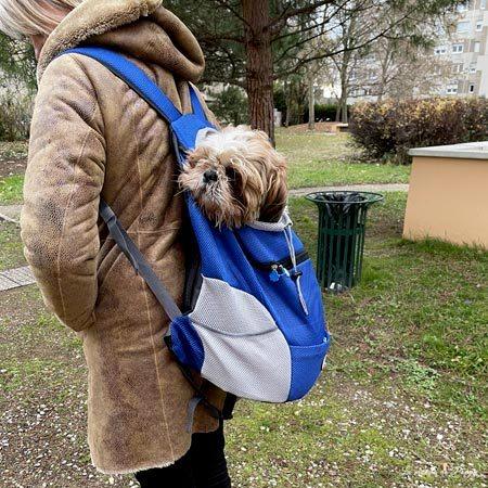 Sac à dos de Transport pour animaux de compagnie | Chien | BackpackDog™ - Le monde de Poppy